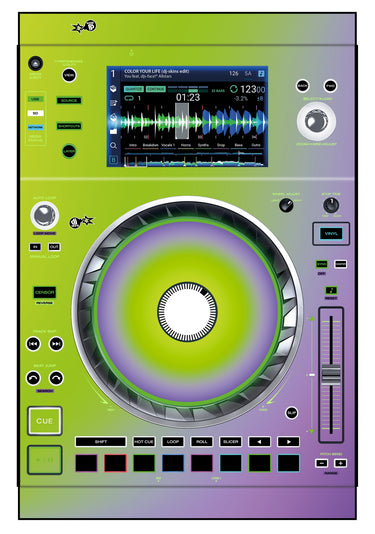 Denon DJ SC 5000 Skin Smooth Gradienter V1